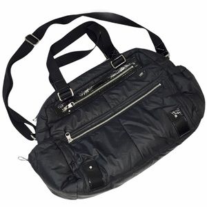 NEW UGG Australia Black quilted Sport Duffel Bag